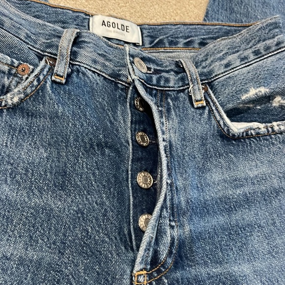 Agolde Riley jeans size 25 - Picture 5 of 5